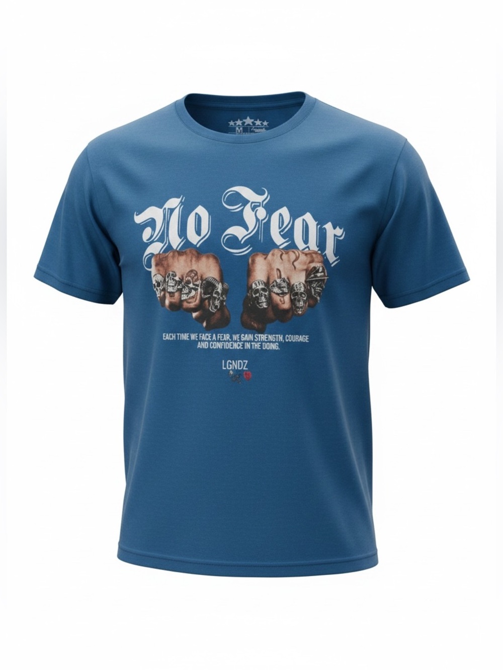 3 for $27 Legendz NWT Blue Graphic Crewneck T-Shirt